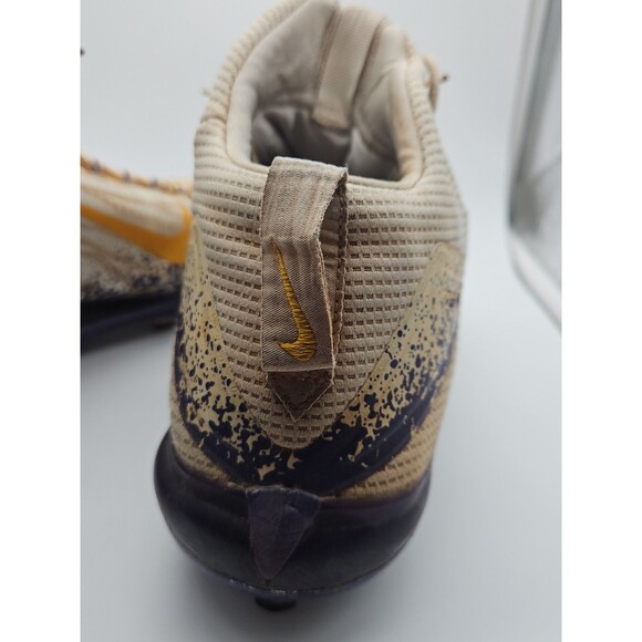 Lsu Fighting Tigers Zoom‎ Trout 3 Promo Sample 2017 World Series Run Cleats Worn main image 6